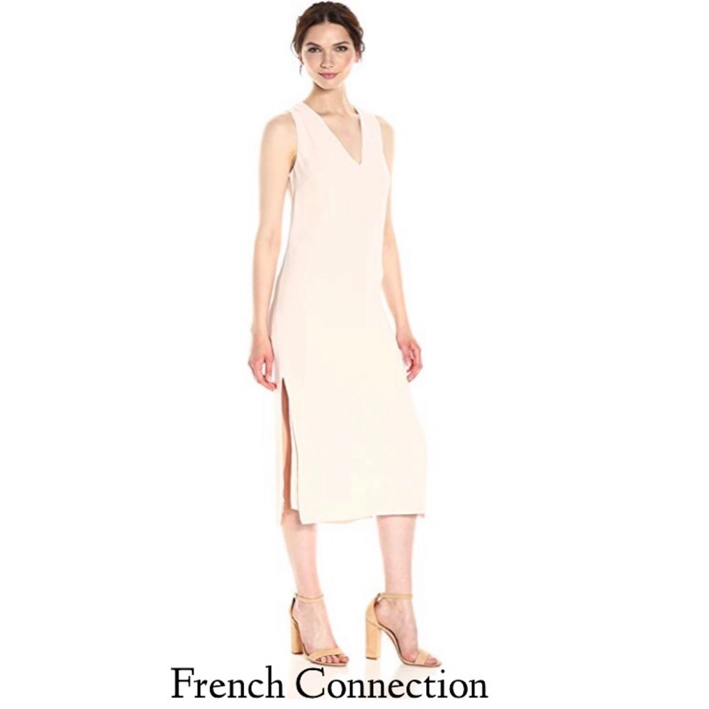 NWT French Connection Blush Midi Dress